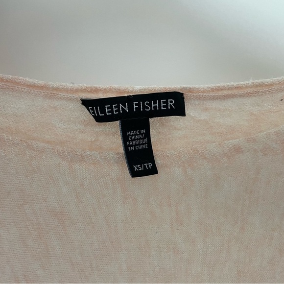 Eileen Fisher Merino Wool Blend Semi Sheer Sweater XS - Picture 6 of 7